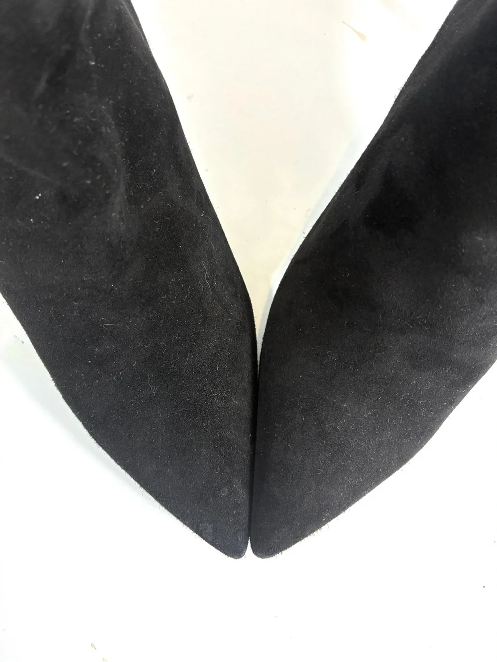 Saint Laurent Black Suede Ankle Boots Size 38.5 US 8.5
